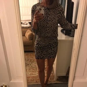 Zara Woman Leopard Dress